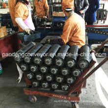 Low-Friction Rubber Impact Conveyor Roller/Impact Roller/Rubber Roller